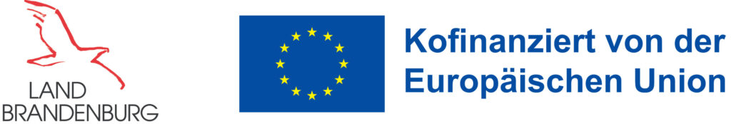 Geförtert durch Land Brandenburg, Kofinanziert von der Europäischen Union